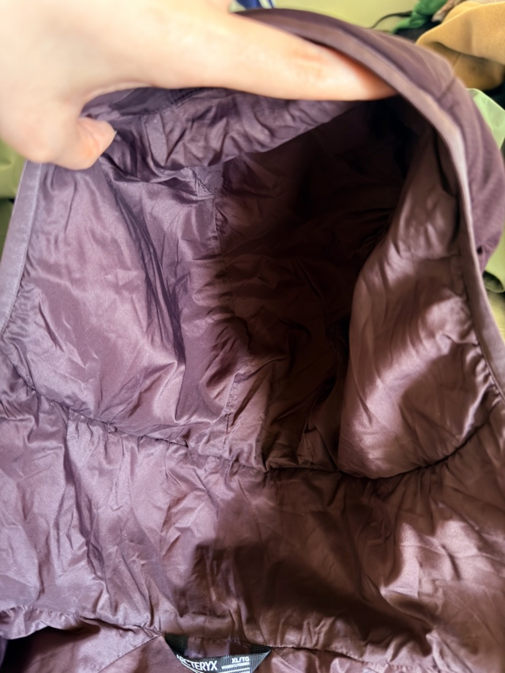 Arc’teryx Atom LT Hoody Jacket Insulated Phantasm Brown XL EUC - Picture 7 of 11